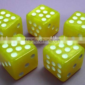High quality resin rubber dice