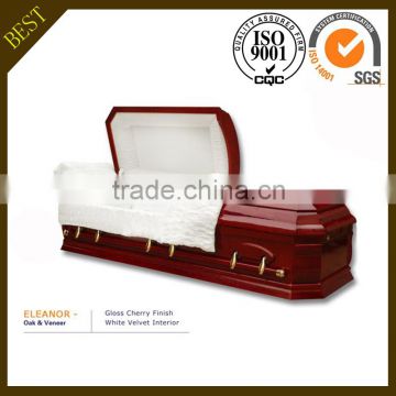 ELEANOR BATESVILLE funeral supplies wood coffin American wood casket