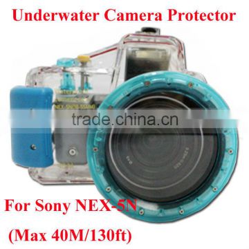 Waterproof Camera Housing for Sony NEX-5N Digital Camera Cover, Durable Underwater Camera Bag Max 130ft and 1M Shockproof