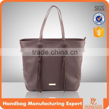5190 Classic design genuine leather women bag fabric ladies bags model wholesale                        
                                                                                Supplier's Choice