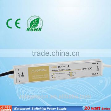 ce rohs approved IP67 alibaba china 20w 12v variable frequency drive