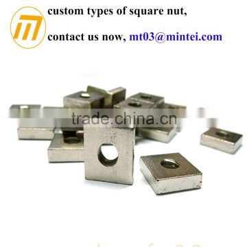 Customized m2 m3 m4 m5 m6 m8 m10 square nut