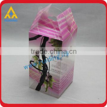 silk screen printed plastic packaging gift folding box