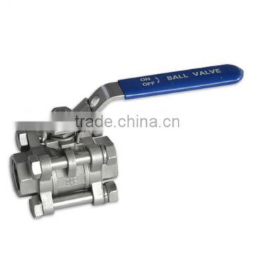 hm ss304 ss316 150lb high quality good grade stainless steel ball valve 3 pc