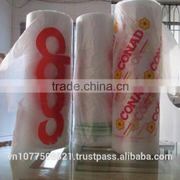 HDPE T- shirt bag on roll