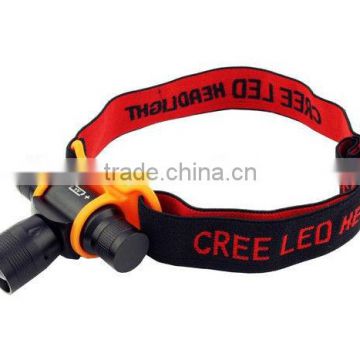 High Quality Camping AA dry battery Cree LED headlamp 3W