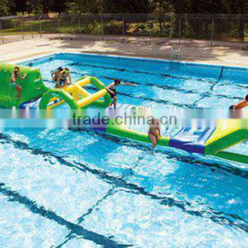 Indoor swimming Pool Water obstacle course races for kids
