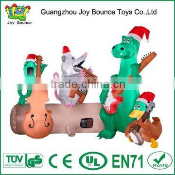 So happy inflatable decoration Christmas for party on sell