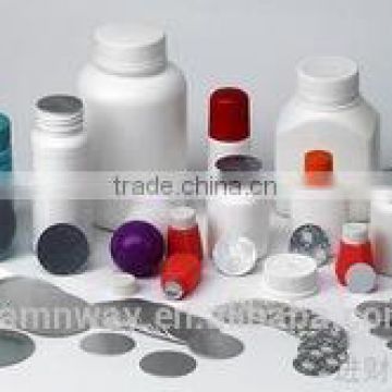 PET silver aluminum foil induction seal lid seal medicine bottle al-foil non spill