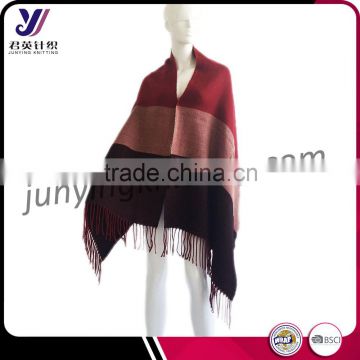 2016 of the latest woman wool felt woven scarf shawls Professional manufacturer wholesale china factory sales (accept custom)