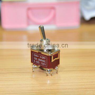 E-SG-1221 4p electrical on -off with cover toggle switch