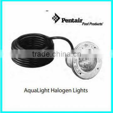 Halogen quartz lights with tempered glass lens
