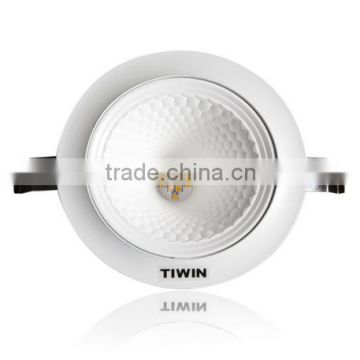 TIWIN 15w 6 inch wave warm white round recessed ceiling led downlight with CE ROHS