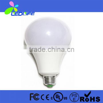 15W A80 Aluminum Plastic LED bulb, 100lm/w, SMD2835, 2 Years Warranty LED bulb light