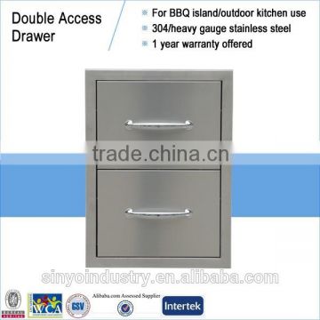 Stainless Steel Outdoor Cooking Island Cabinetst