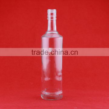 New design glass 500ml bottle bottle with vodka international vodka brands