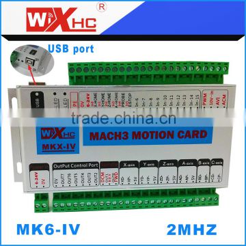 High quality cnc breakout board usb cnc controller mach3 mach3 motion control card