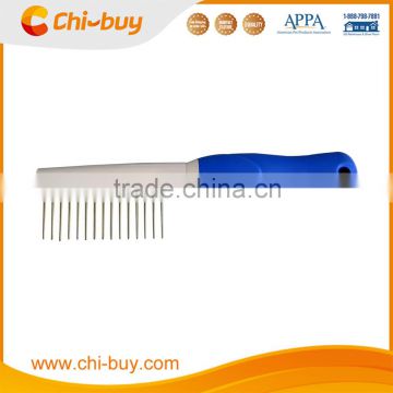 Chi-buy 15 Pins Dog Coarse Comb Grooming Tools, 240*40*17mm
