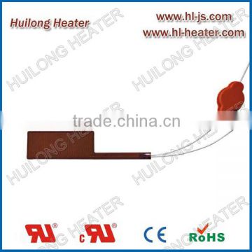 Flexible polyimide heater for security application