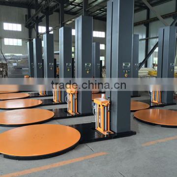 Packing capacity 2000kgs pre-stretch pallet wrapping machine