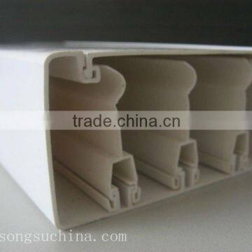 High impact new design pvc clip cable trunking size