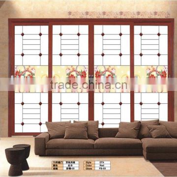 four way aluminum sliding glass interior door add dignity to your warm family