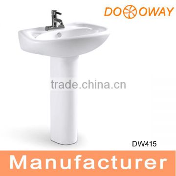 Doooway Economical Ceramics Pedestal Basin DW415
