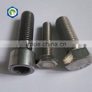 Has C276stainless steel hex threaded bolts m12