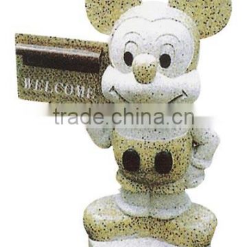 Mickey Mouse sculpture