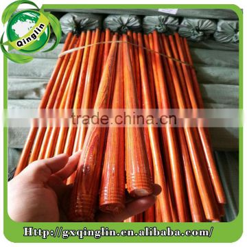 PVC wood grain broom handle and Italian thread made by China factory