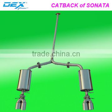 catback exhaust for sonata 8