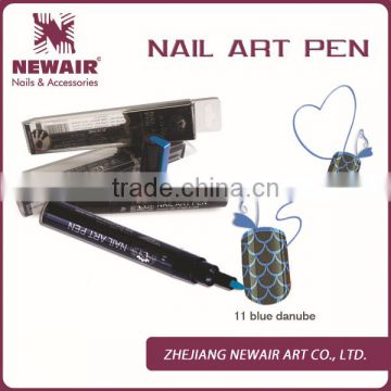 Joyme 16 colorful blue danube water ink nail art drawing pens