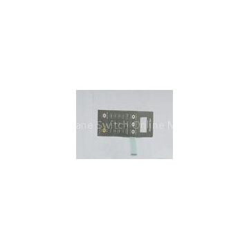 LED Embedded Black Membrane Touch Switch For Electric Weighing