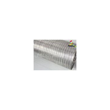 Telescopic Silver Aluminum Air Duct 10 Inch Round For Ventilation System