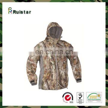 Best Qualiy Mens Camo Print Hunting Jacket