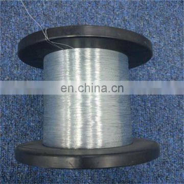 China 2.5mm galvanized woven wire low carbon steel gi wire