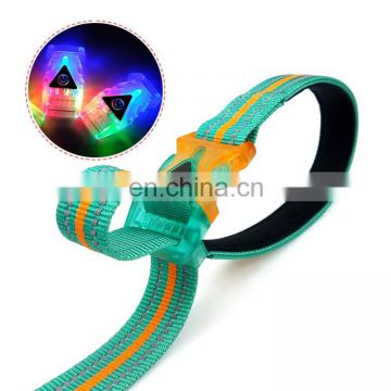 Reflective leash at night safe and fashion pet leash factory price