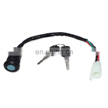 Free Shipping! 4 WIRE Ignition Switch w/ Keys For Honda XL250 XL250S XL500 35100-428-017
