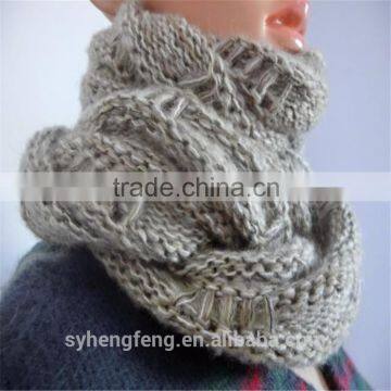 Wholesale women fashion knitted neck warmer