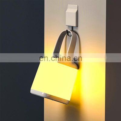 Nordic Portable Luminaire Lantern Hanging Tent Led Usb Rechargeable Table Lamp For Camping Night Light Lamp