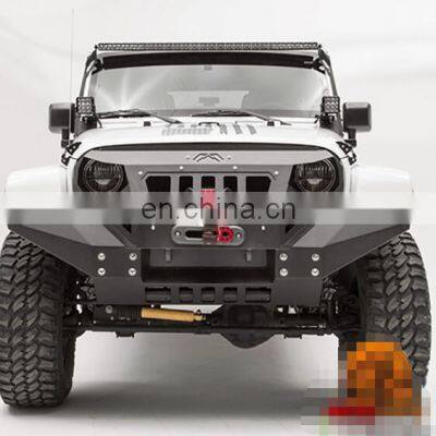 J195-5 Armor wheel eyebrows armor front bumper for Vehicles for jeep for wrangler JK2007-2017 for jeep jk car bumpers LANTSUN