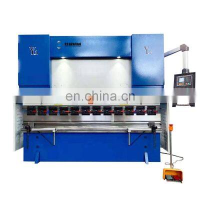 customization factory WC67Y-50T/2500mm E21 500kn new 2.5meter hydraulic press brake for metal plate bending