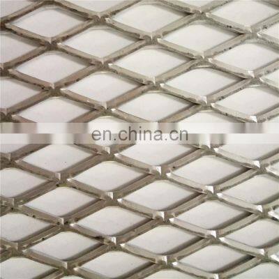 Galvanized raised expanded metal mesh Stainless Steel Aluminum expanded metal for grill fence