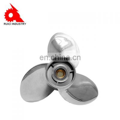 Steel marine outboard for yacht 3 blade propeller