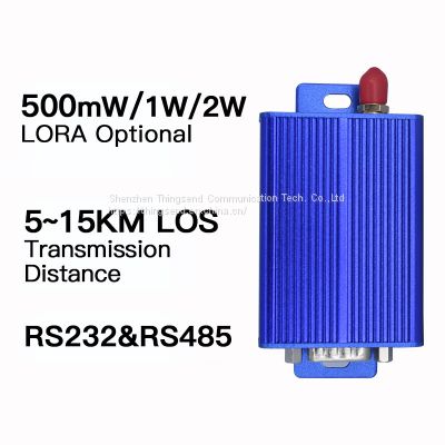 500mW/1W/2W LoRa 433MHz Wireless Data Transceiver