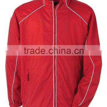 Coach jackets: Sports jackets: Custom Nylon / Polyester Coach Jacket / Drawstring Coach Jacket: Custom design coach jackets