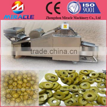 Dried Olive Cut Slicing Machine Stainless Steel 304 Olive cutting machine from olive process machines