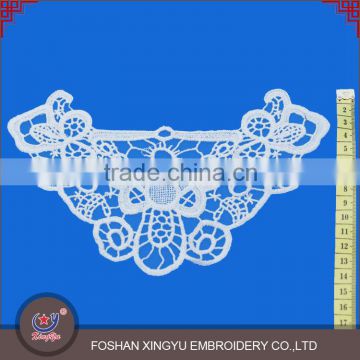 Professional OEM/ODM Manufactur symmetry crochet bridal decorative Elastic scallop lace collar trim
