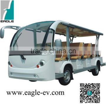factory supply ce approved in New Condition cheap 14 persons electric enclosed sightseeing bus