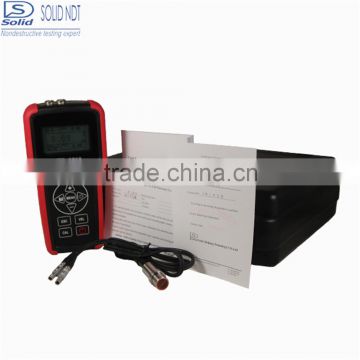 Solid portable digital ultrasonic steel thickness gauge